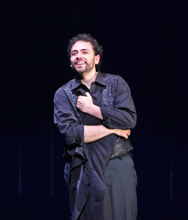 Alessandro Luciano agli esordi